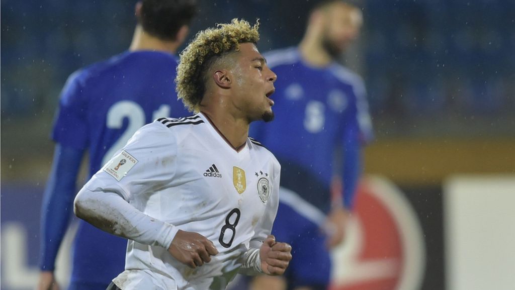Drei Tore von Debütant Gnabry: DFB-Team siegt in San Marino mit 8:0