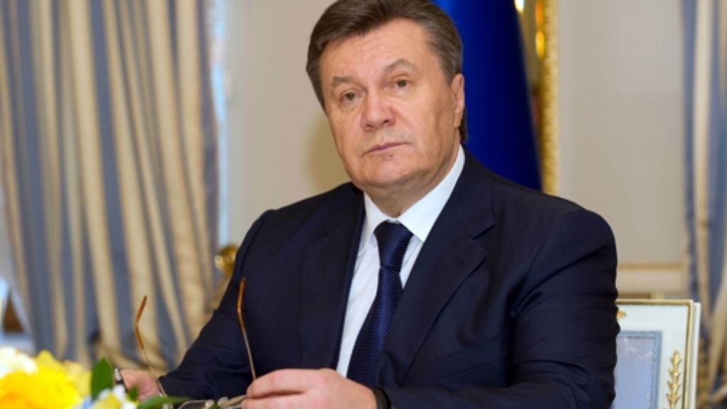 Ukraine: EU friert Konten von Janukowitsch ein