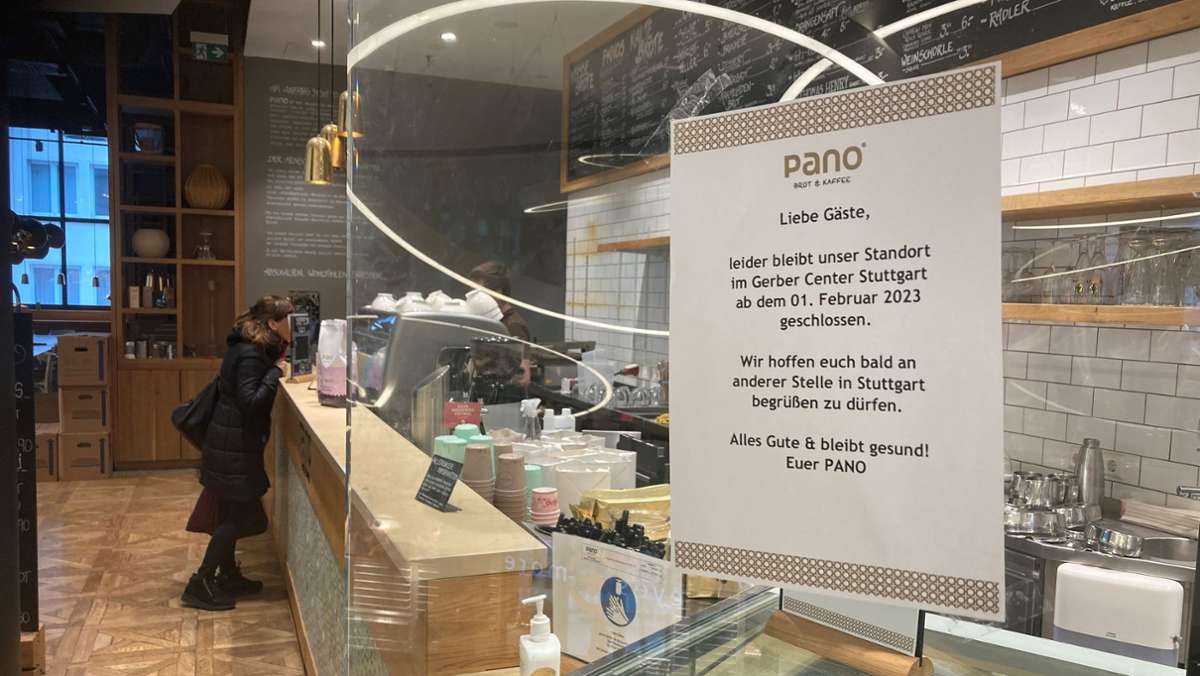 Café im Einkaufszentrum Gerber schließt: Zum Abschied von Pano flossen  die Tränen
