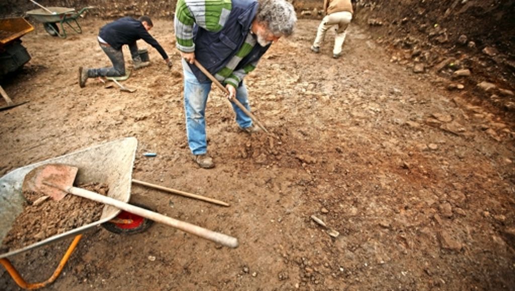 Schorndorf: Archäologen legen den Urahnen der B 29 frei