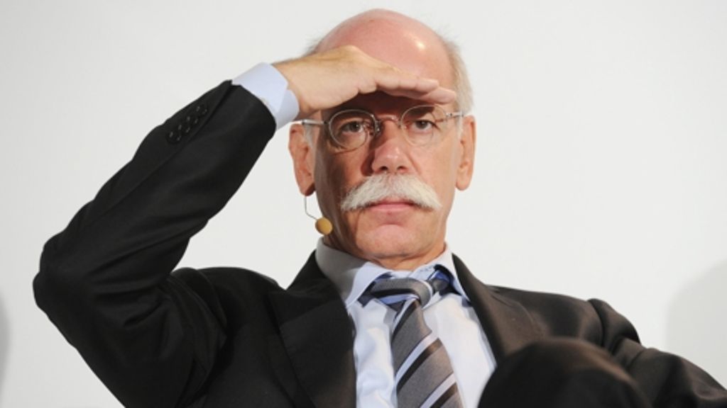 Daimler-Chef: Zetsche strebt  Ziel schneller an