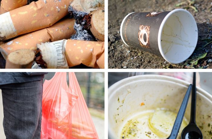 Zigarettenkippen und Plastikmüll: Die Umwelt ist kein Aschenbecher