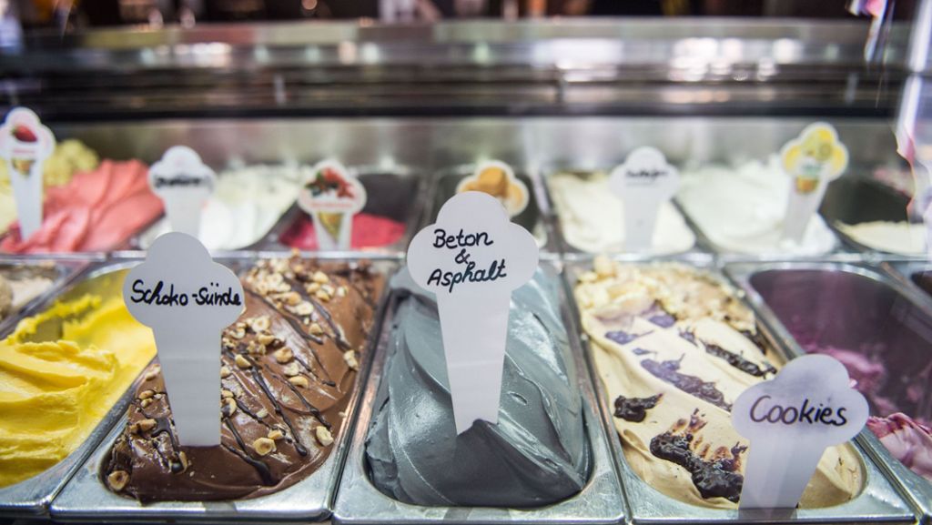 Von Beton-Eis bis Eis-Burger: Diese verrückten Eis-Trends kommen aus Stuttgart