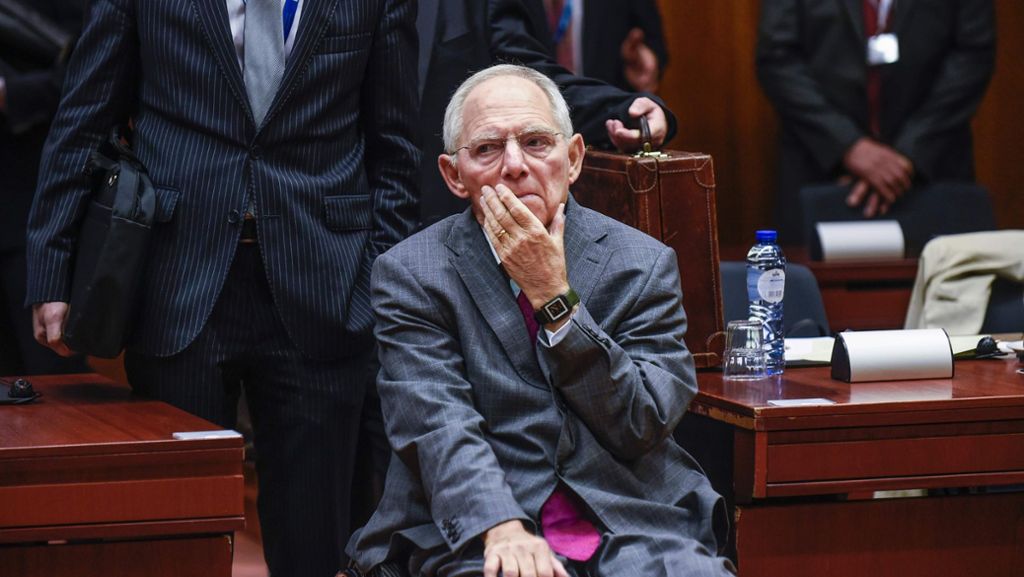 Finanzminister Schäuble: Türkei erinnert an Zustände in der DDR