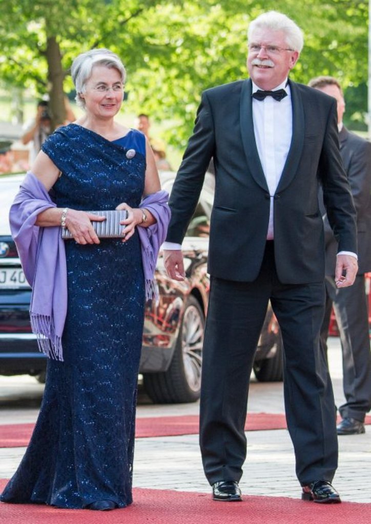 Der bayerische Wirtschaftsminister Martin Zeil und seine Frau Barbara.