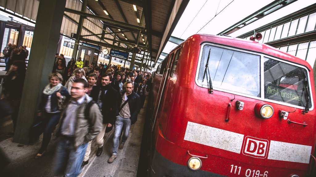 Bahnstreik in Stuttgart: Pendler sind auf Streik gut vorbereitet