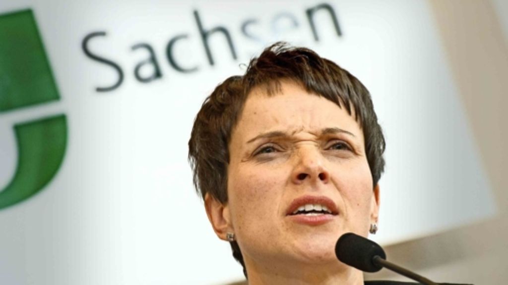 AfD-Co-Vorsitzende: Vermummte greifen Frauke Petry in Lokal an