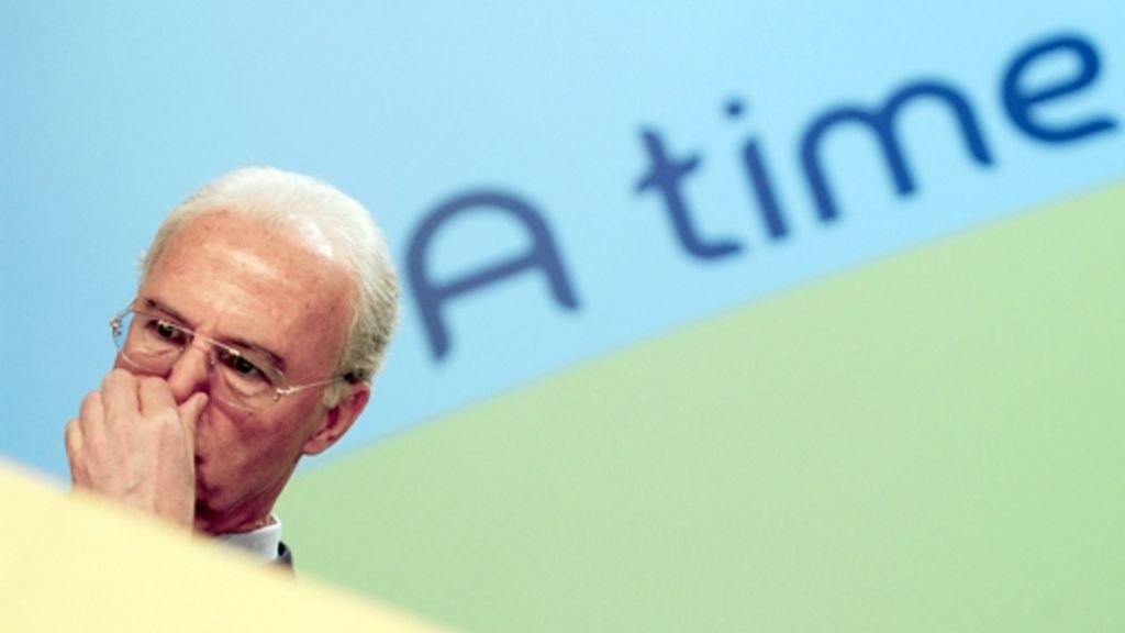 Affäre um WM 2006: Beckenbauer äußert sich – aber nicht öffentlich
