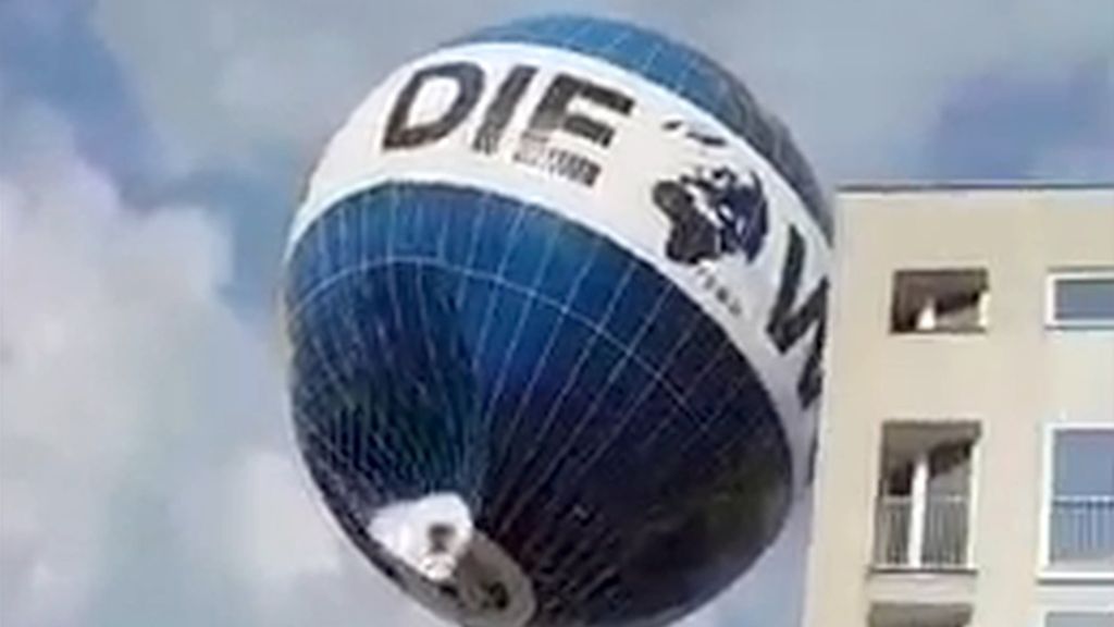 Wegen Turbulenzen: Berliner Aussichtsballon darf vorerst nicht starten