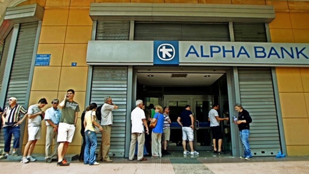 Euro-Krise in Griechenland: Griechische Banken haben wieder Kapital