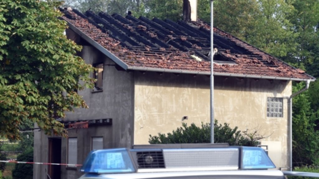 Remchingen in Baden-Württemberg: Feuer in geplantem Flüchtlingsheim