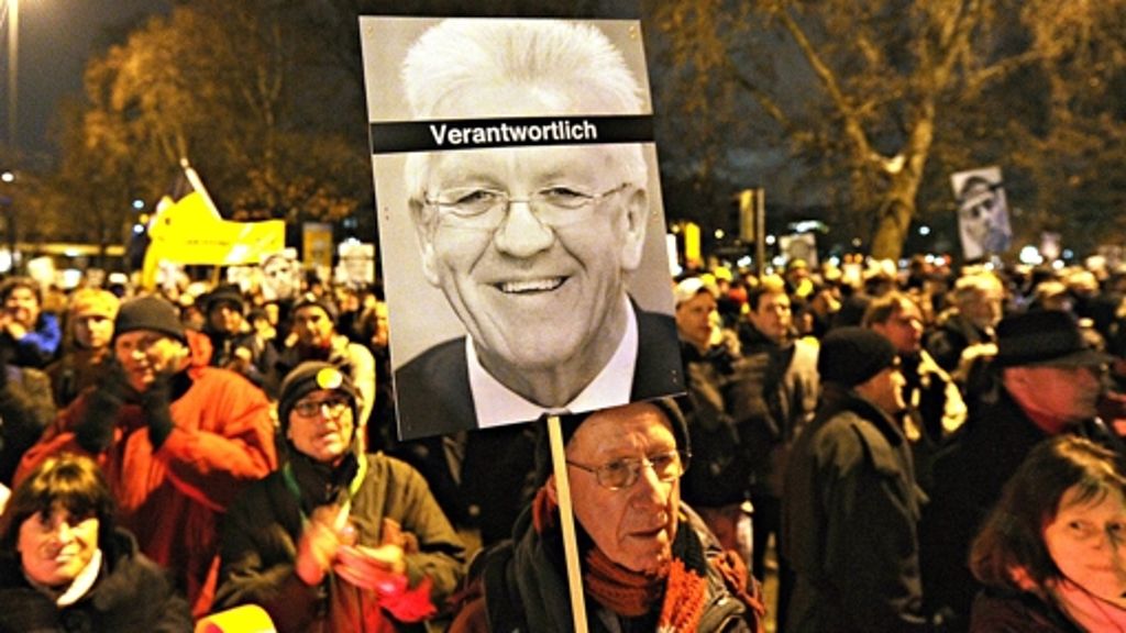 Die Grünen in Stuttgart: Protest gegen die Grünen wird lauter