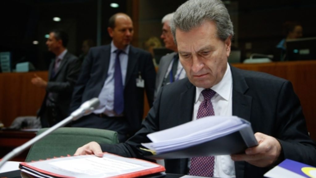 Oettinger in Baiersbronn: Die Energiewende und der S21-Effekt