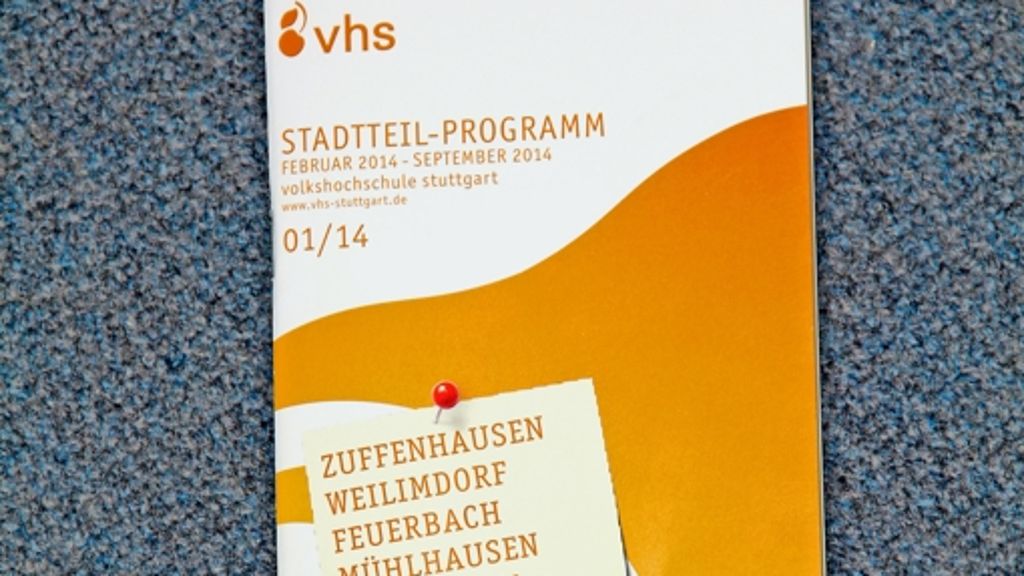 Volkshochschule im Stuttgarter Norden: VHS-Modellprojekt steht finanziell auf wackligen Beinen