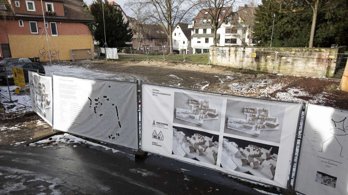 Vewaltungsneubau in Kirchheim: Im Januar fällt der Startschuss für das 20-Millionen-Euro-Projekt
