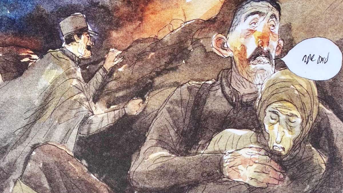 Gipis Comic „Eine Geschichte“: Briefe aus dem Krieg