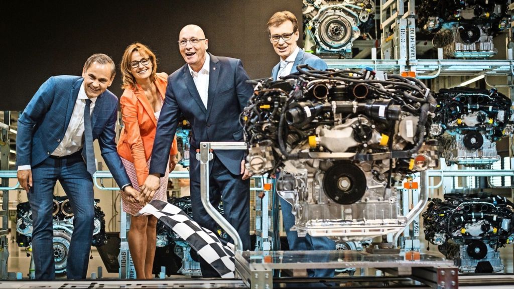 Neues Motorenwerk eröffnet: Porsche bekennt sich zum Standort Stuttgart