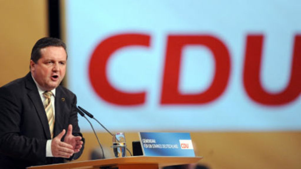Mappus-Nachfolge: CDU spricht sich gegen Mitgliederentscheid aus