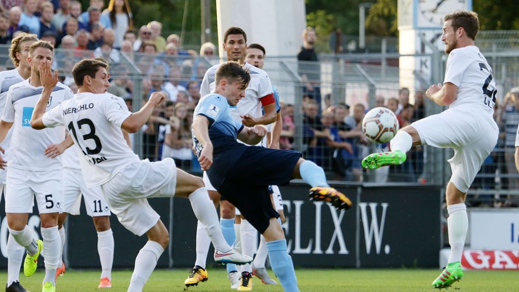 Liveticker zum Lokalderby: Stuttgarter Kickers spielen unentschieden gegen Ulm