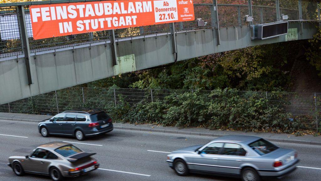 Feinstaubalarm in Stuttgart: Experten erwarten schnelles Ende