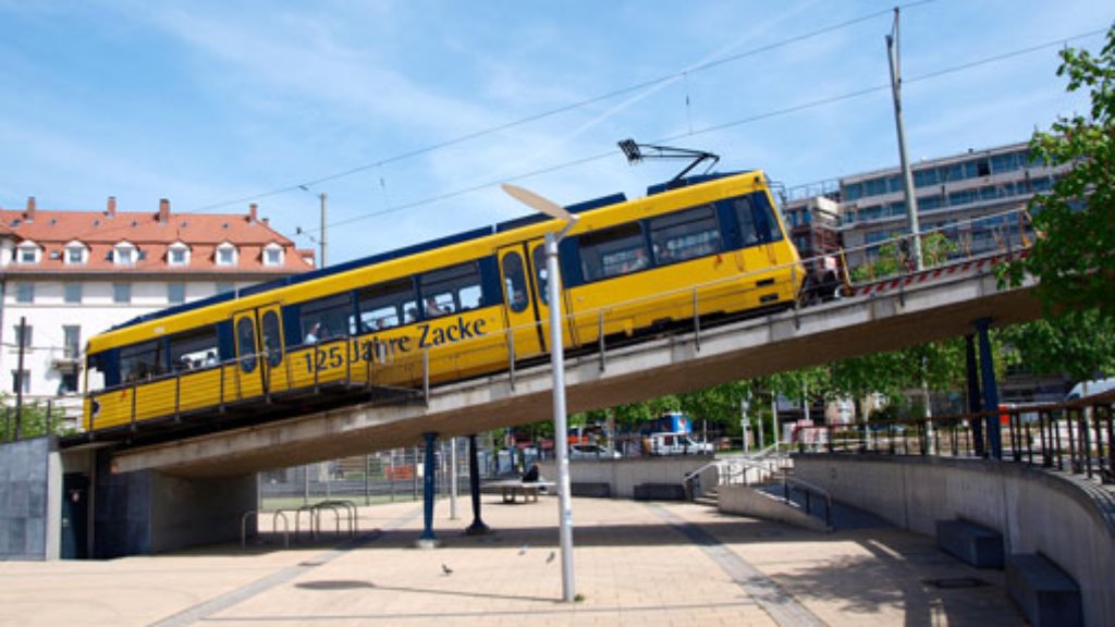 Zahnradbahn in Stuttgart: Zacke fährt nur auf Teilstrecke