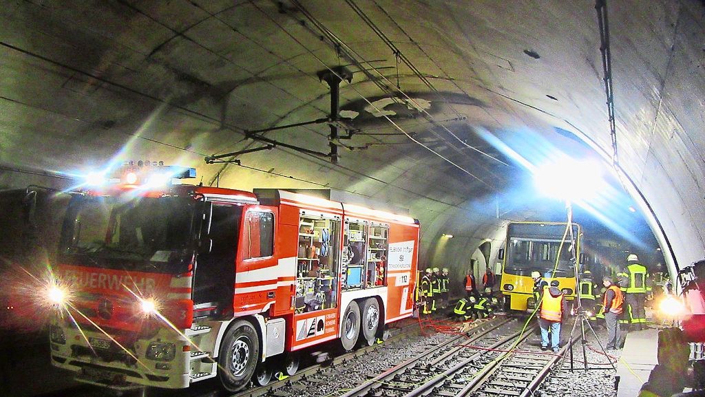 Stadtbahn-Unfall in Stuttgart: SSB müssen Weiche im Tunnel erneuern