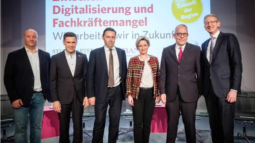 StZ-Podiumsdiskussion in Stuttgart: Die Arbeitswelt ändert sich, die Arbeit bleibt