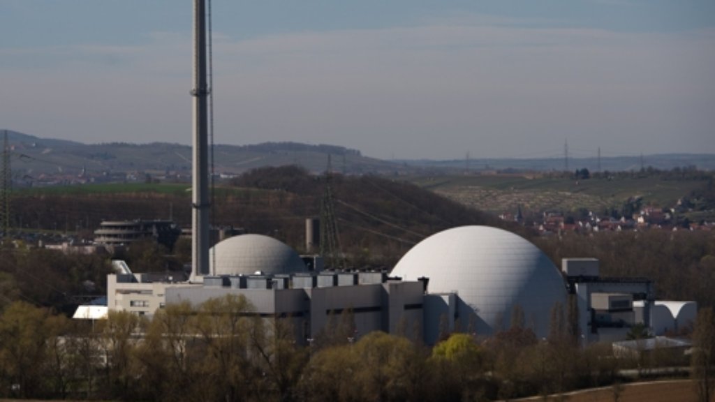 Atomkraftwerk Neckarwestheim: Abrissvorbereitungen kommen voran