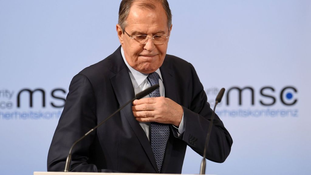 Münchner Sicherheitskonferenz: Lawrow sieht Nato als „Institution des Kalten Kriegs“