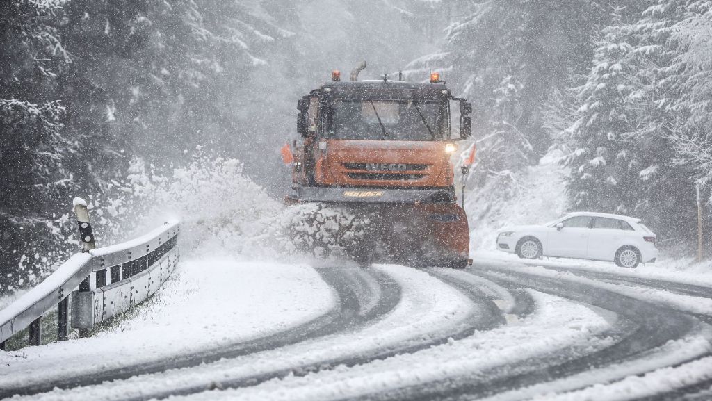 Winterdienst im Landkreis Böblingen: Wenn’s schneit, beginnt die Schicht um 3 Uhr