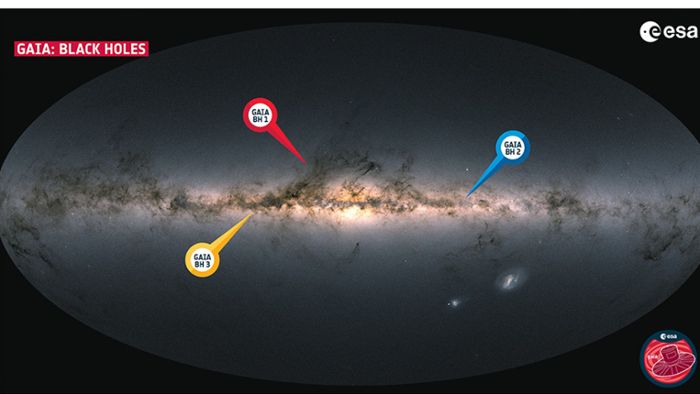 Größtes und erdnächstes Schwarzes Loch in der Milchstraße entdeckt
