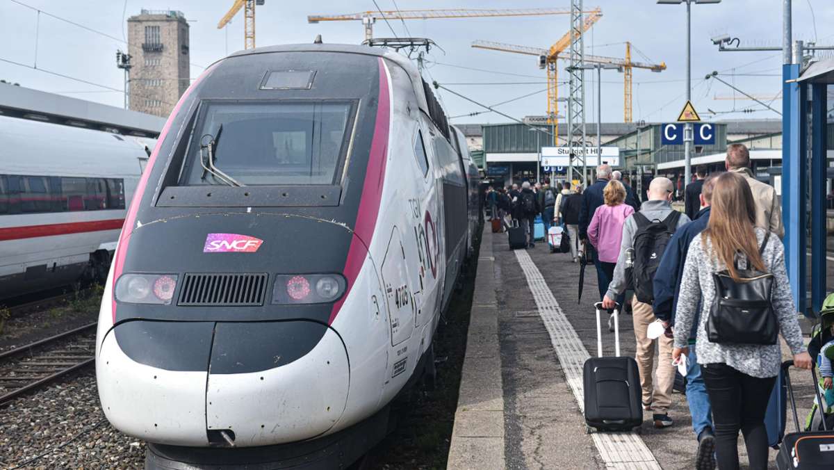 Neuer Bahnfahrplan für 2024: Im Sommer mit dem TGV direkt von Stuttgart nach Bordeaux