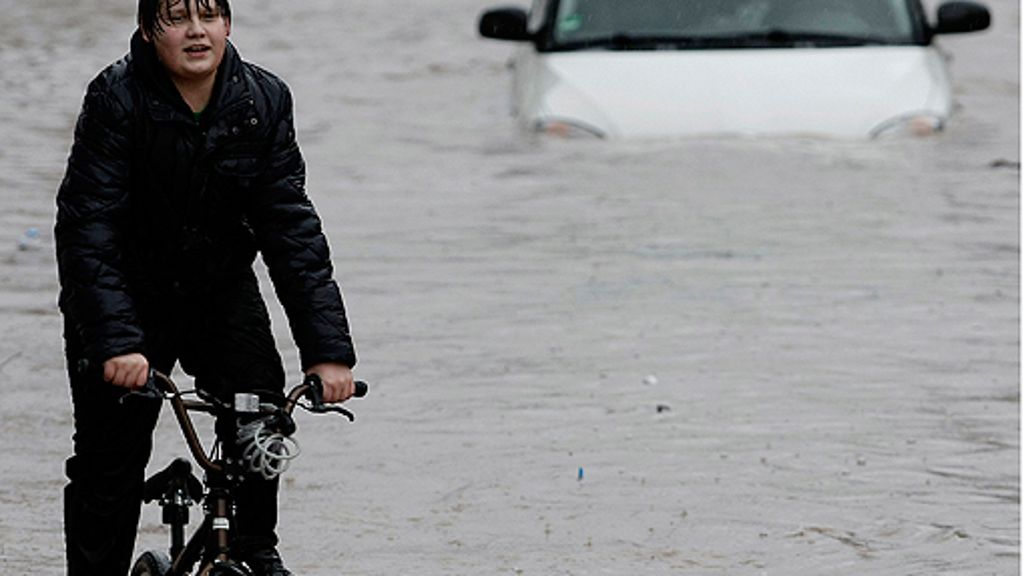 Hochwasser: Land unter an Murr und Wieslauf