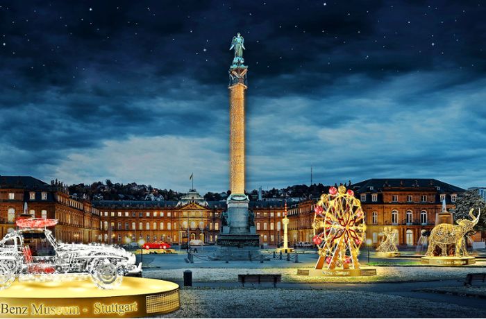Weihnachtsbeleuchtung in Stuttgart: City soll in der Weihnachtszeit strahlen