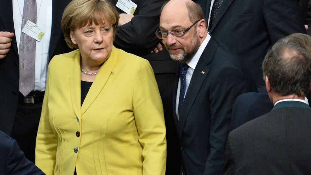 Das Duell der Spitzenkandidaten: Kann Schulz die Dauerkanzlerin kippen?