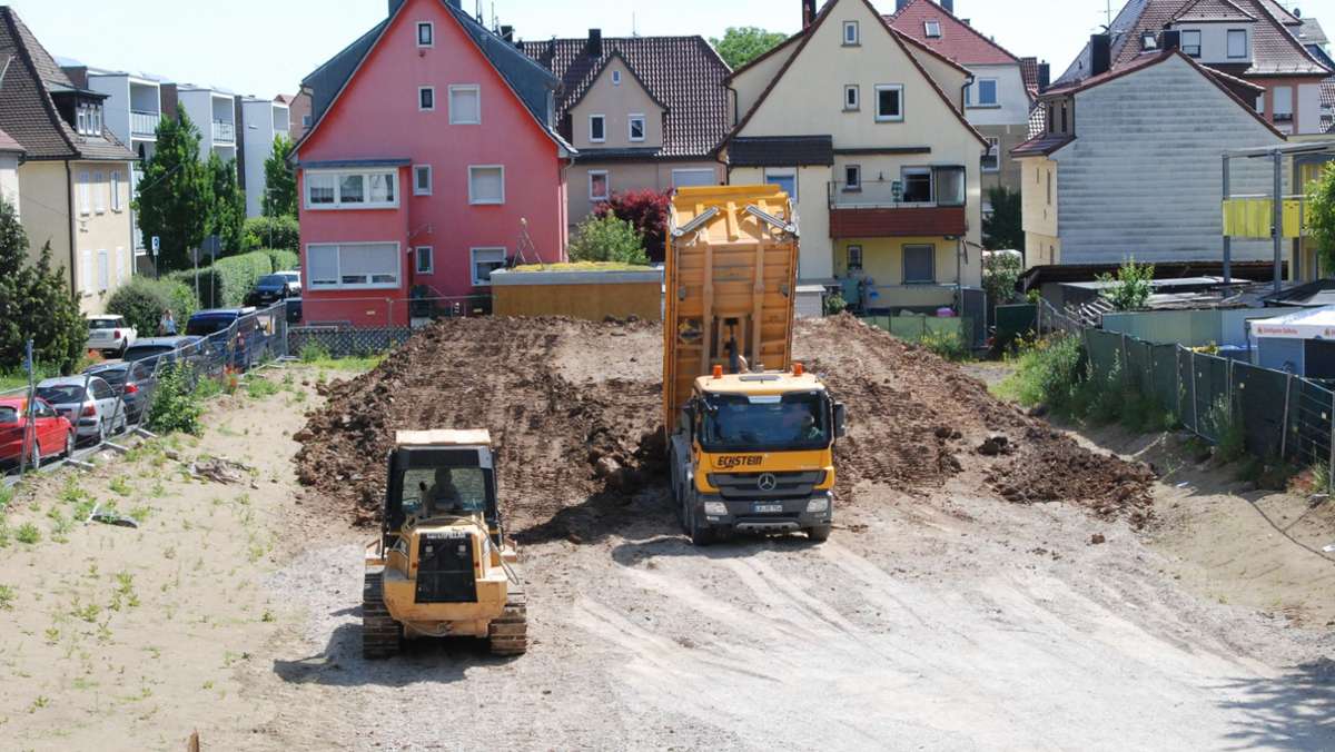 Aufreger in Fellbach: Eine Baugrube sorgt für Frust