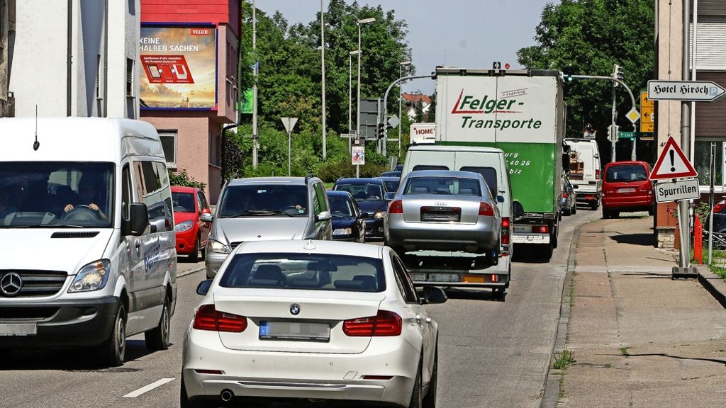 Mögliches Lkw-Verbot in Remseck: Die saubere Luft lässt auf sich warten