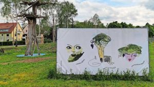 Kunstprojekt in Fellbach: Künstler stellen den Kappelberg auf den Kopf