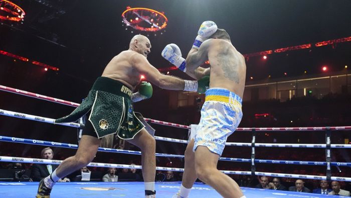Boxen: Duell um Schwergewichtskrone: Profiboxer Usyk schlägt Fury