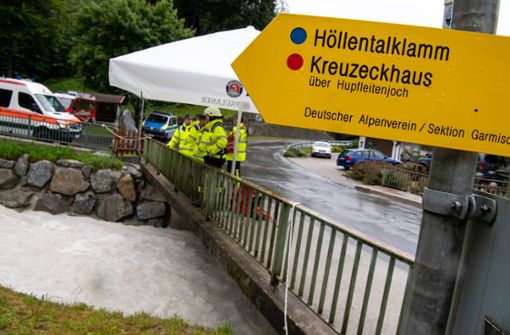 Nach Flutwelle in Höllentalklamm: Suche nach Vermissten geht weiter - Vimarsana News