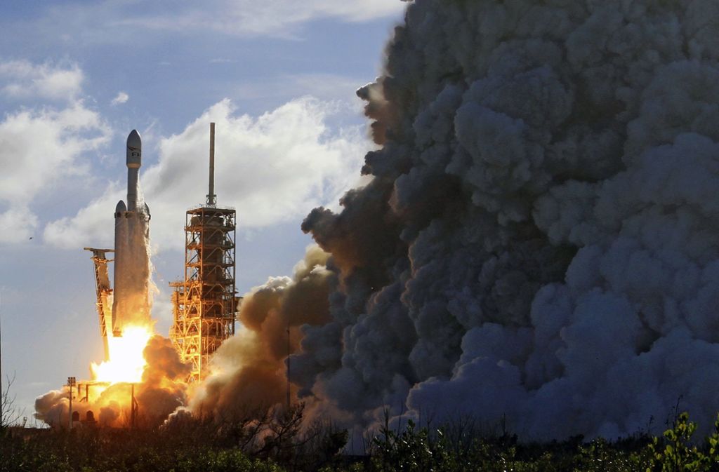 SpaceX-Chef Elon Musk bezeichnete den Raketenstart als Meilenstein.