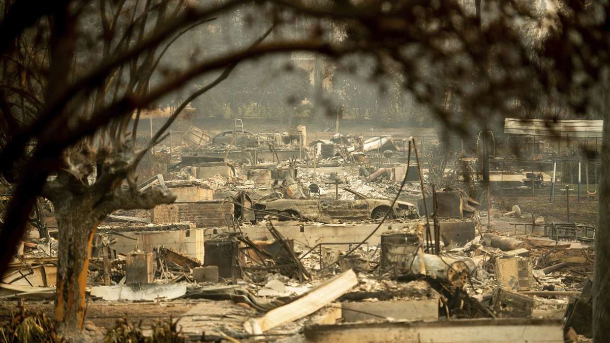 Waldbrand in Kalifornien: Stromversorger räumt Schuld am Tod von 84 Menschen ein