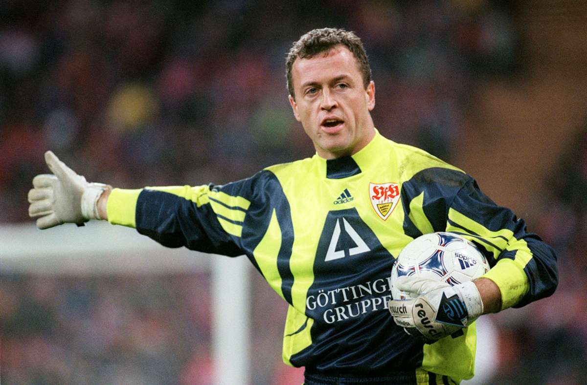 Franz Wohlfahrt spielte 1999/2000 seine letzte Saison beim VfB. Der Österreicher kam im Sommer 1996 von Austria Wien und hatte vier erfolgreiche Jahre in Stuttgart.