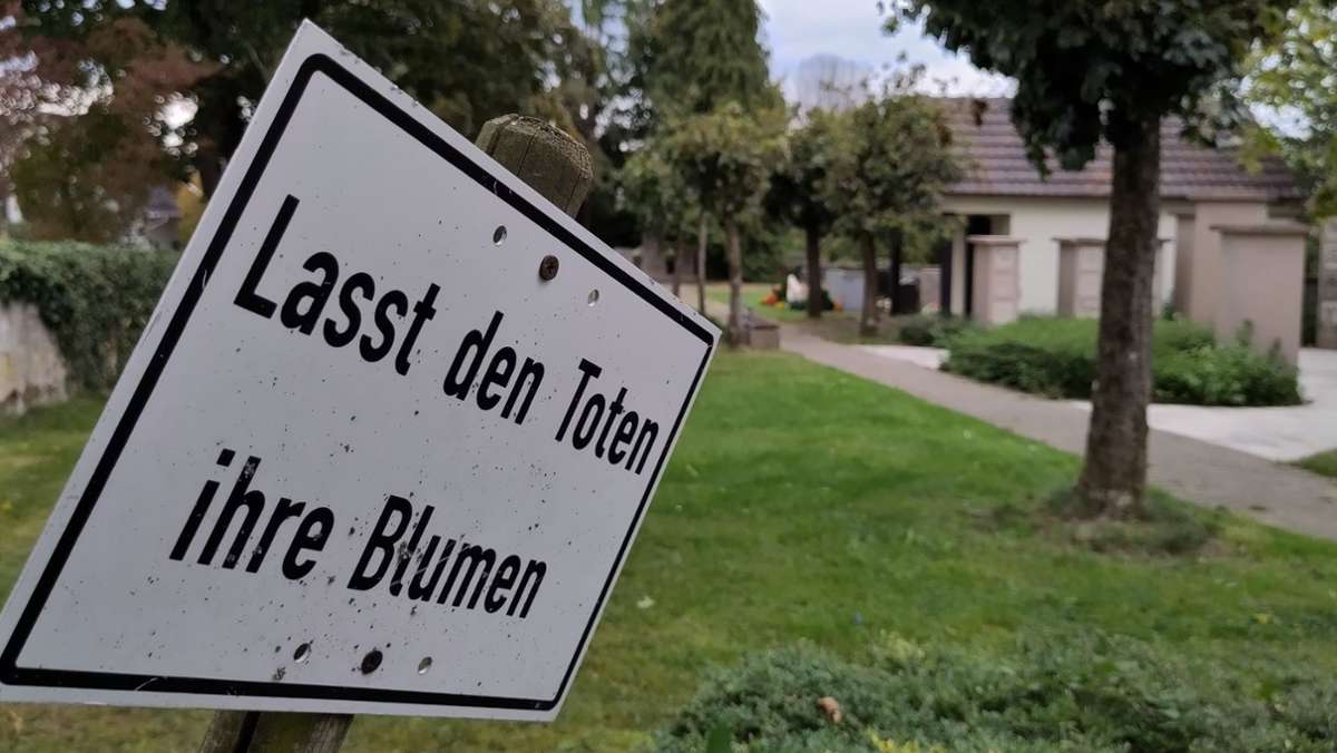 Ermittlungen auf Friedhof in Lichtenwald: Gräber in Hegenlohe beschädigt