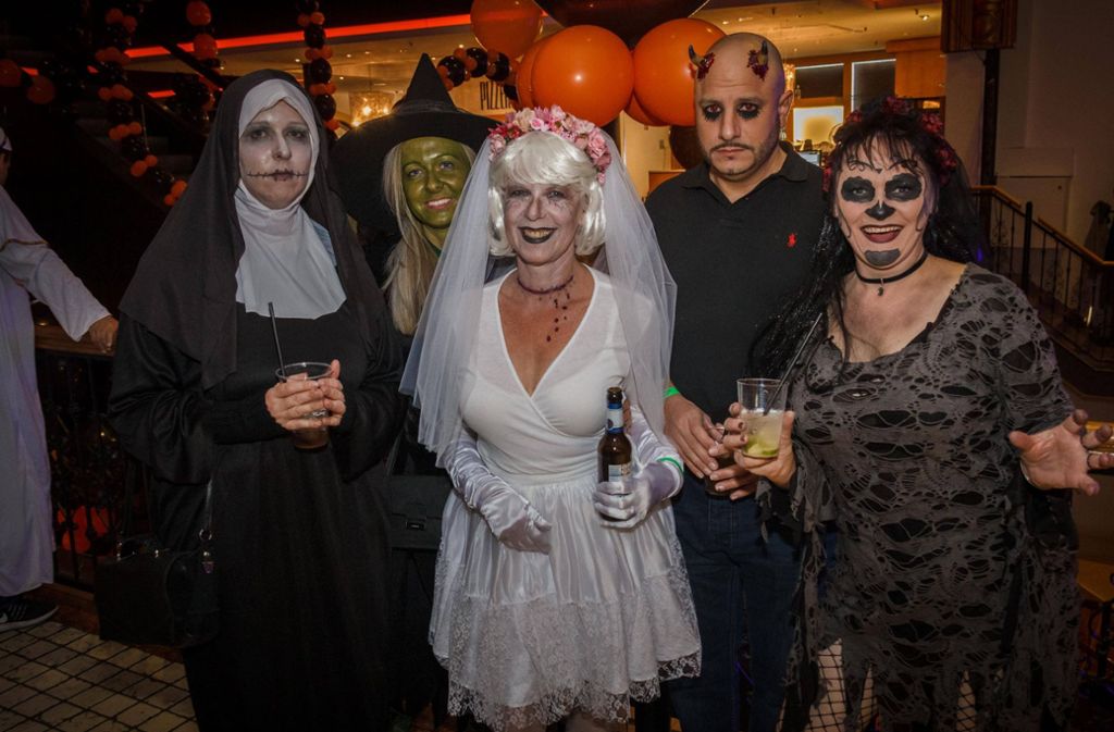 Weitere Bilder von der Halloween-Party im SI Centrum.