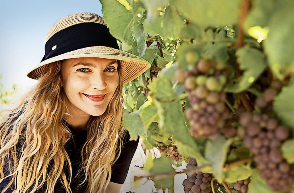 US-Schauspielerin Drew Barrymore erzeugt gemeinsam mit dem Kalifornier Wilson Daniels einen Grauburgunder – angebaut in Italien.
