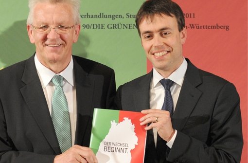 Die grün-rote Landesregierung kann auf zwei Jahre zurückschauen. Foto: dpa