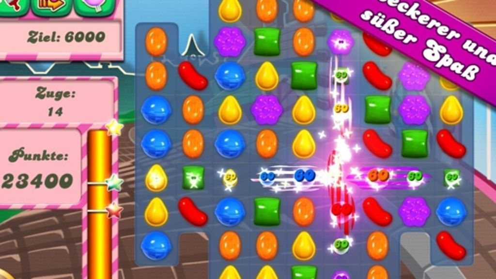 Die App „Candy Crush Saga“: Digitales  Süßes, das süchtig macht