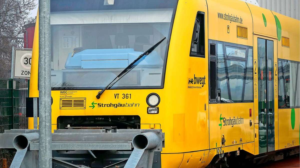 Nahverkehr im Strohgäu: Moderne Verbindungen auf historischen Bahnstrecken