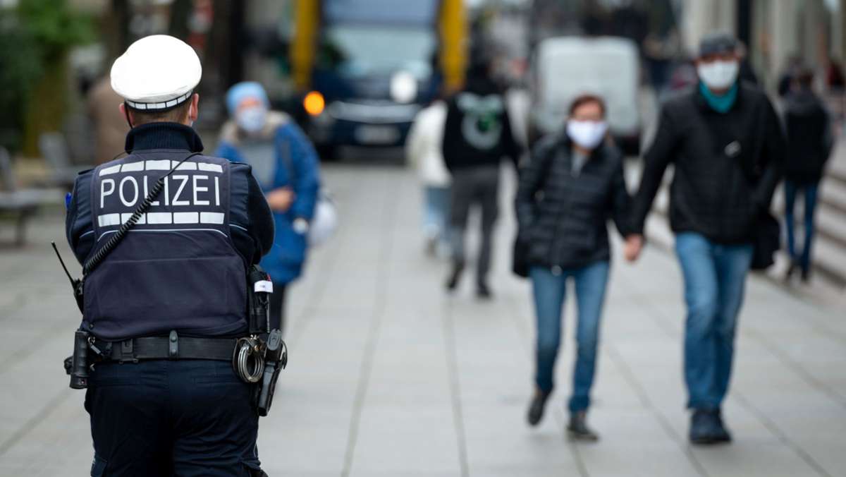 Coronavirus in Baden-Württemberg: Polizei zählt über 116 000 Corona-Verstöße im zweiten Lockdown